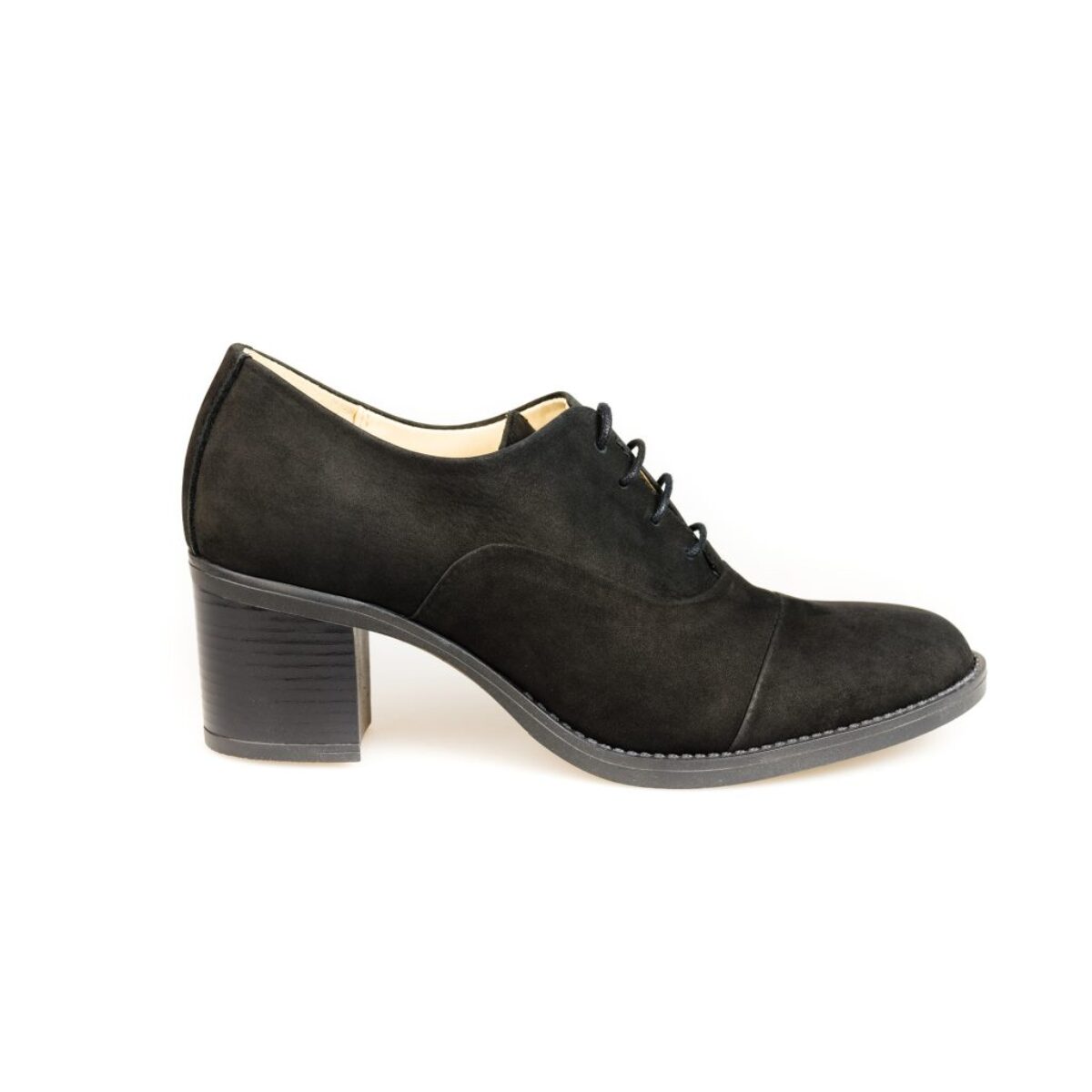 Pantofi dama din piele naturala Higia Negru 951-N