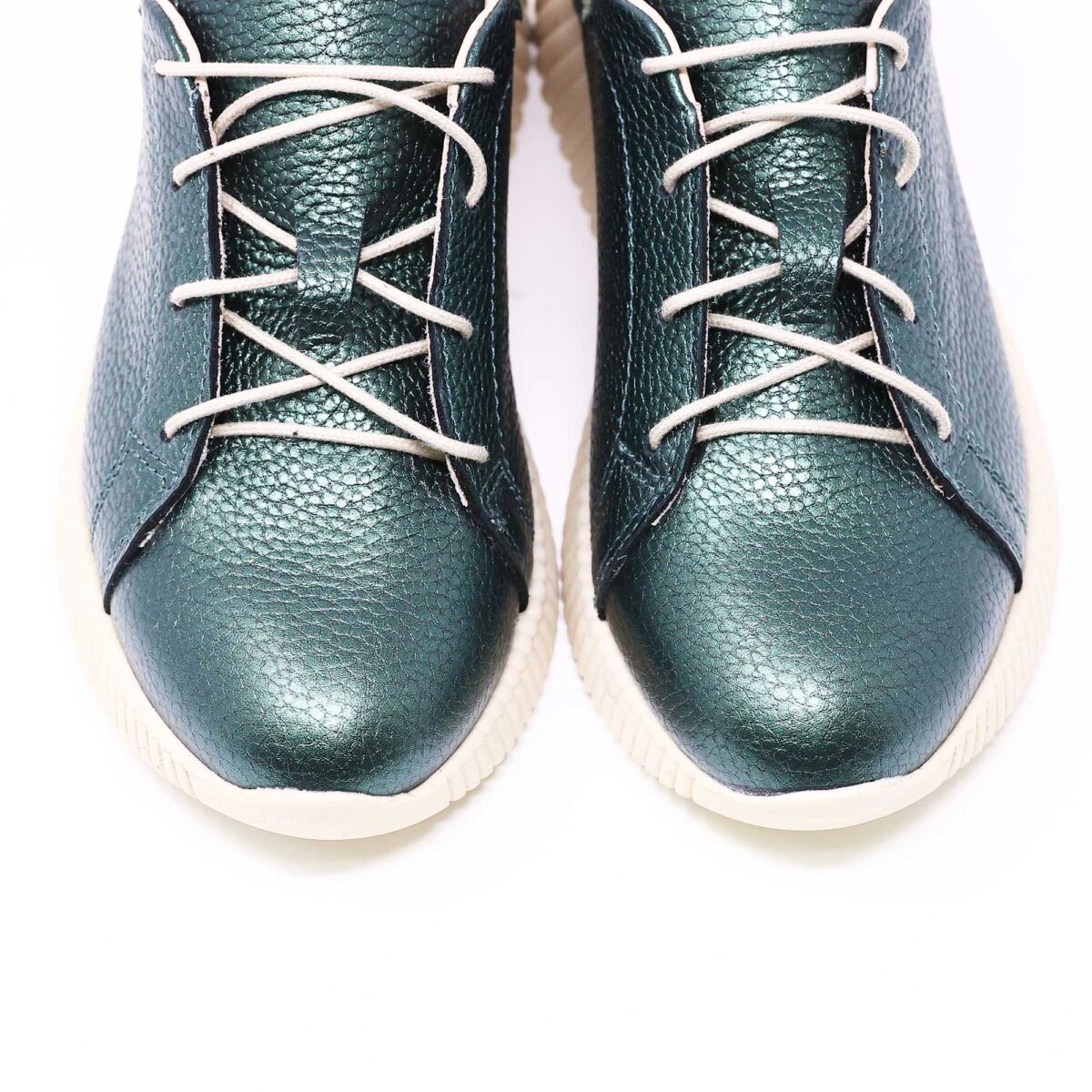 Pantofi sport damă din piele naturală Gala 999-Verde